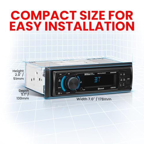 BOSS Audio Systems 616UAB Car Stereo with Bluetooth N9135
