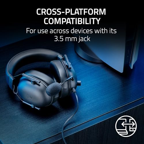 Razer BlackShark V2 X Gaming Headset 7.1 Surround Sound for PC, PS4, PS5, Switch F1650