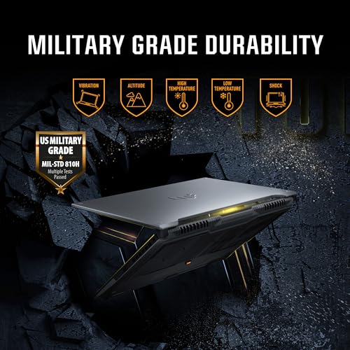 ASUS TUF Gaming F16 (2024) Gaming Laptop, 16” FHD+ 144Hz, RTX 4050, 8GB DDR5, 512GB SSD, Windows 11 B464