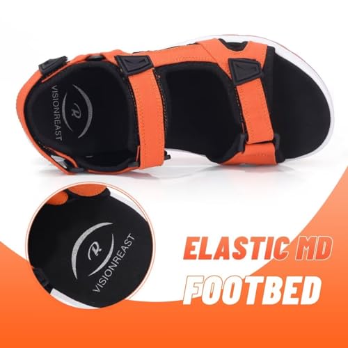 visionreast Mens Athletic Sandals Non-slip Outdoor Hiking P706