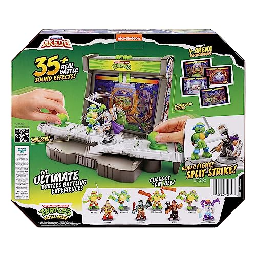 Legends of Akedo Teenage Mutant Ninja Turtles Battle Arena with 2 Mini Warriors F5845