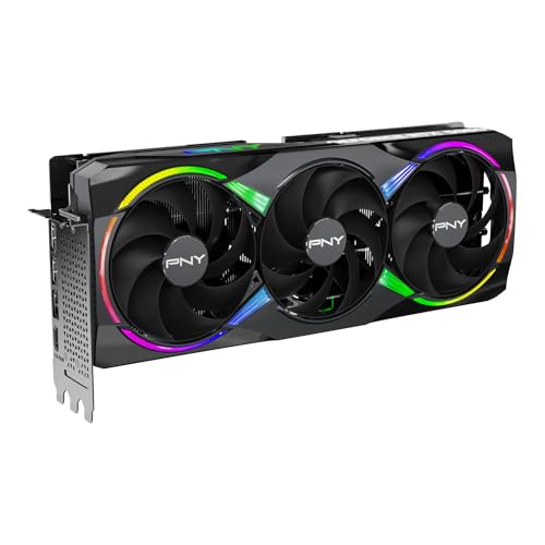 PNY NVIDIA GeForce RTX 5080 16GB ARGB Overclocked Triple Fan Graphics Card E78077