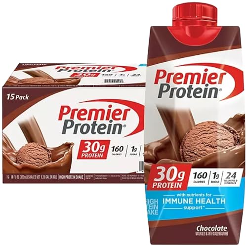 BETRULIGHT Premier Protein Shake Variety Pack, 11 Fl Oz, Case of 15 G971162