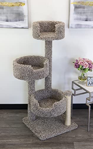 Cat Tree for Big Cats with Wood and Carpet R8795
