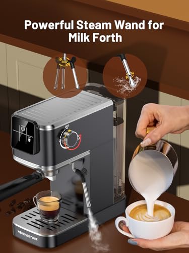 20Bar Espresso Machine with Milk Frother & Touch Screen Y43703