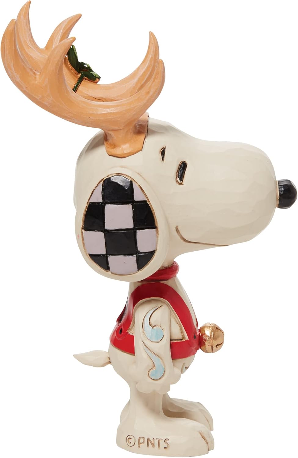 Enesco Jim Shore Peanuts Snoopy Reindeer Miniature Figurine I5926