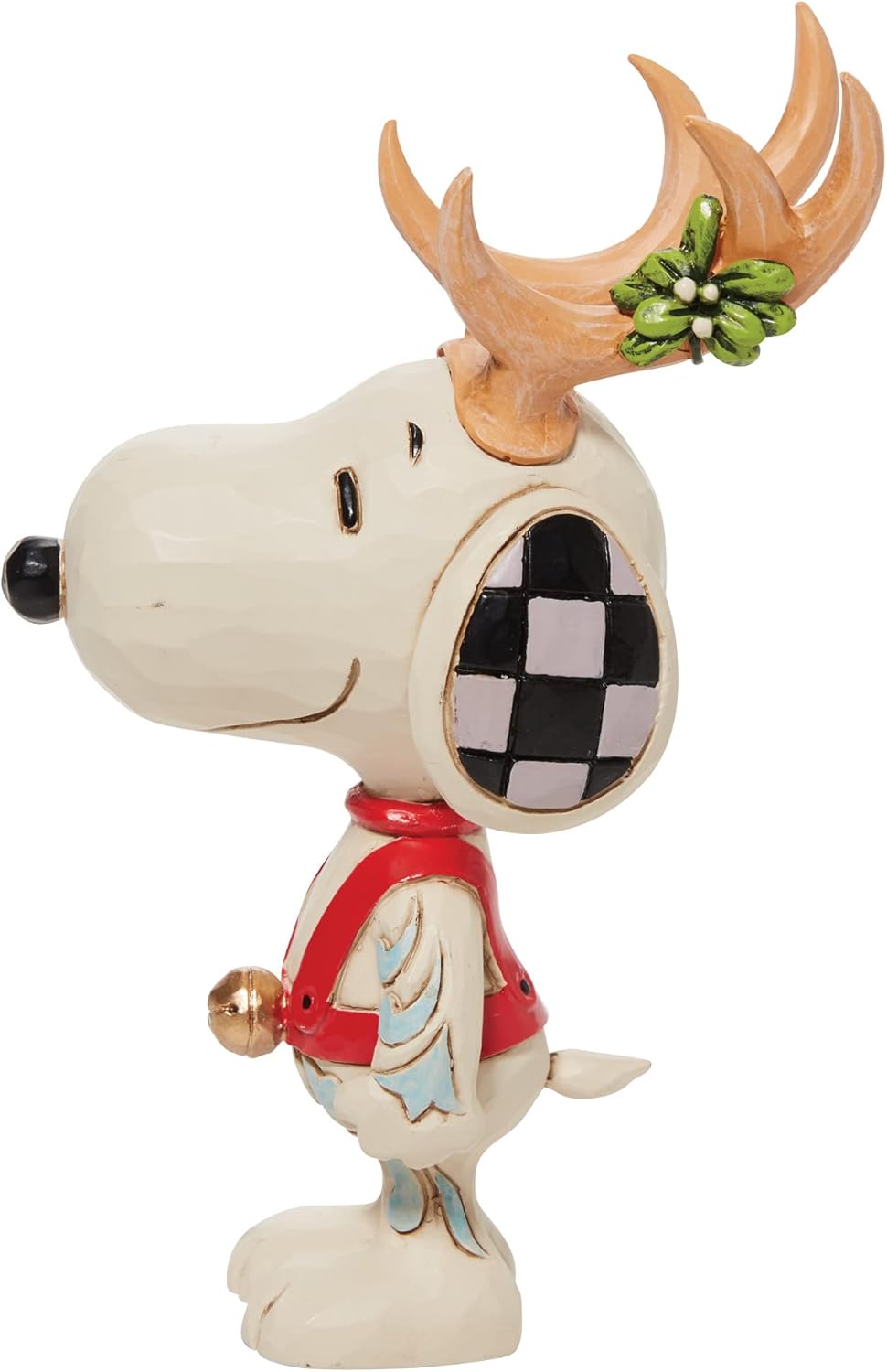Enesco Jim Shore Peanuts Snoopy Reindeer Miniature Figurine I5926