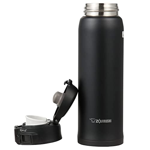 Zojirushi SM-SA60BA Stainless Steel Vacuum Insulated Mug, 20 oz, Black M947