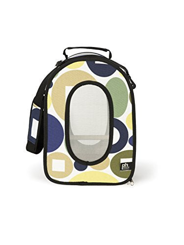 Prevue Pet Products Soft Sided Bird Travel Carrier with Perch Small, Multicolor