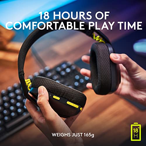 Logitech G435 LIGHTSPEED Wireless Bluetooth Gaming Headset - Black V87365