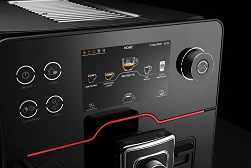 Gaggia Accademia Luxury Italian Fully Automatic Espresso Machine, Brushed Stainless G741