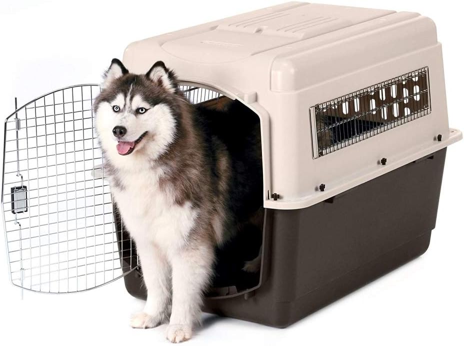 Petmate Ultra Vari Dog Kennel for Medium to Large Dogs, 40 in. Long, Made in USA G7116