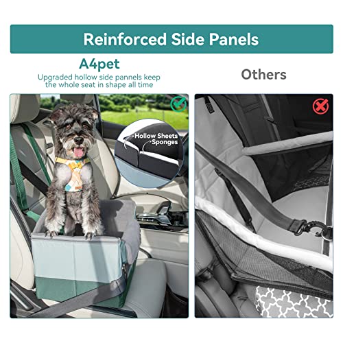 A4Pet Dog Car Seat for Medium Large Dogs with Safety Leashes W6329