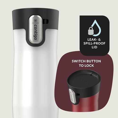 Contigo AUTOSEAL West Loop Vacuum-Insulated Stainless Steel Travel Mug 20 oz U753927