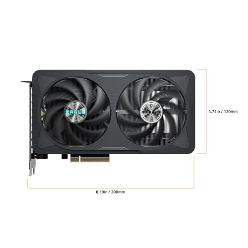 GIGABYTE GeForce RTX 5060 Gaming OC 8G Graphics Card, 8GB GDDR7, WINDFORCE Cooling M838