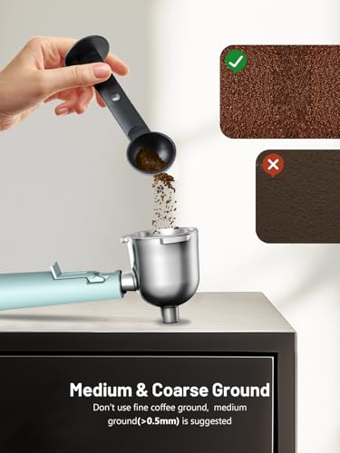 3.5Bar Espresso Machine with Milk Frother, 800W Compact Cappuccino Maker G96105