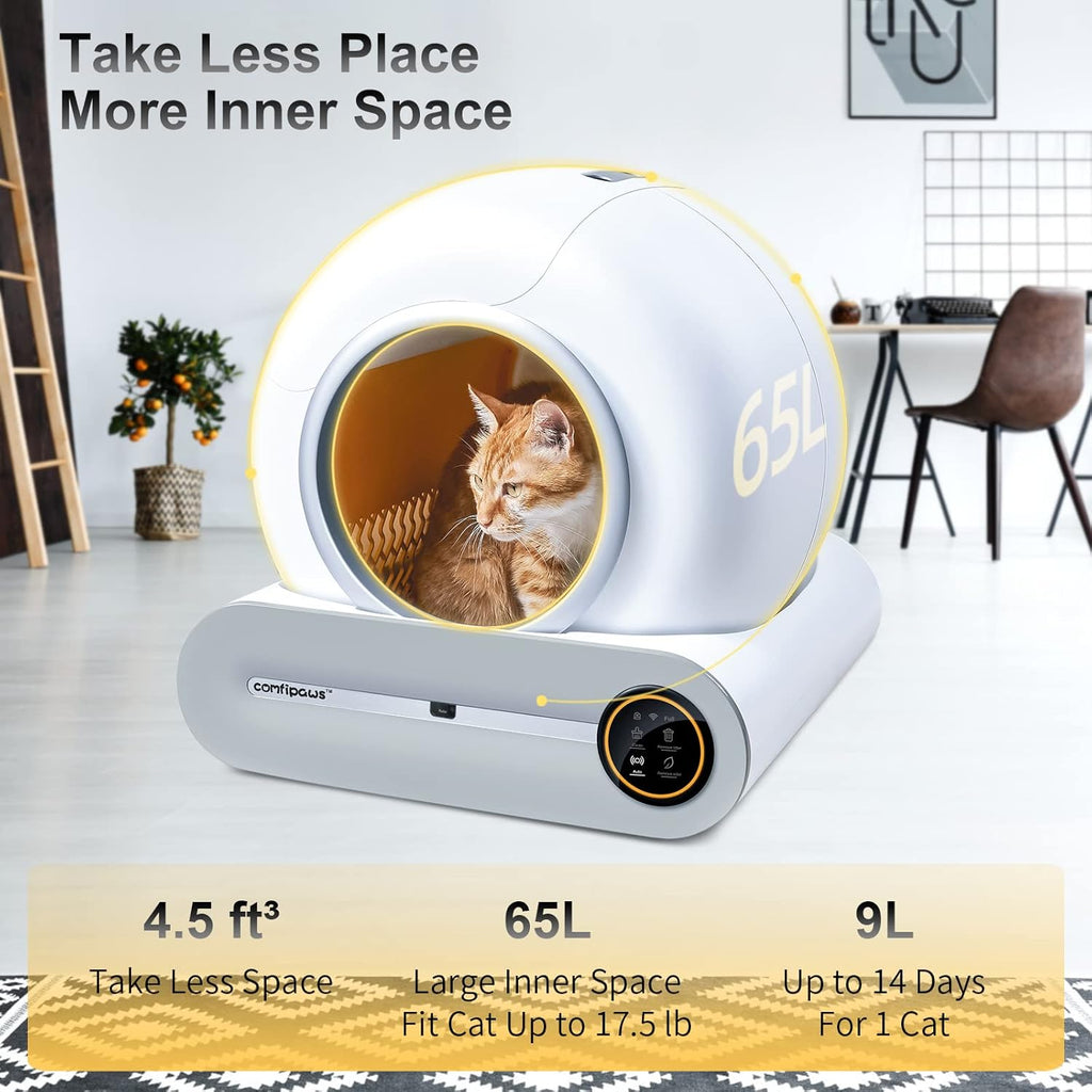 Automatic Cat Litter Box Self Cleaning with APP Control K191540