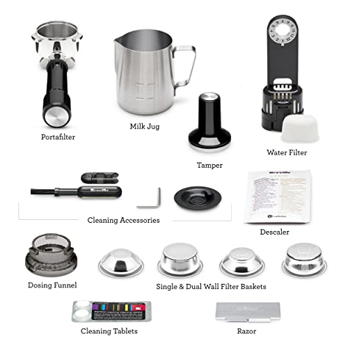Breville Barista Pro Espresso Machine BES878BTR, Black Truffle B547