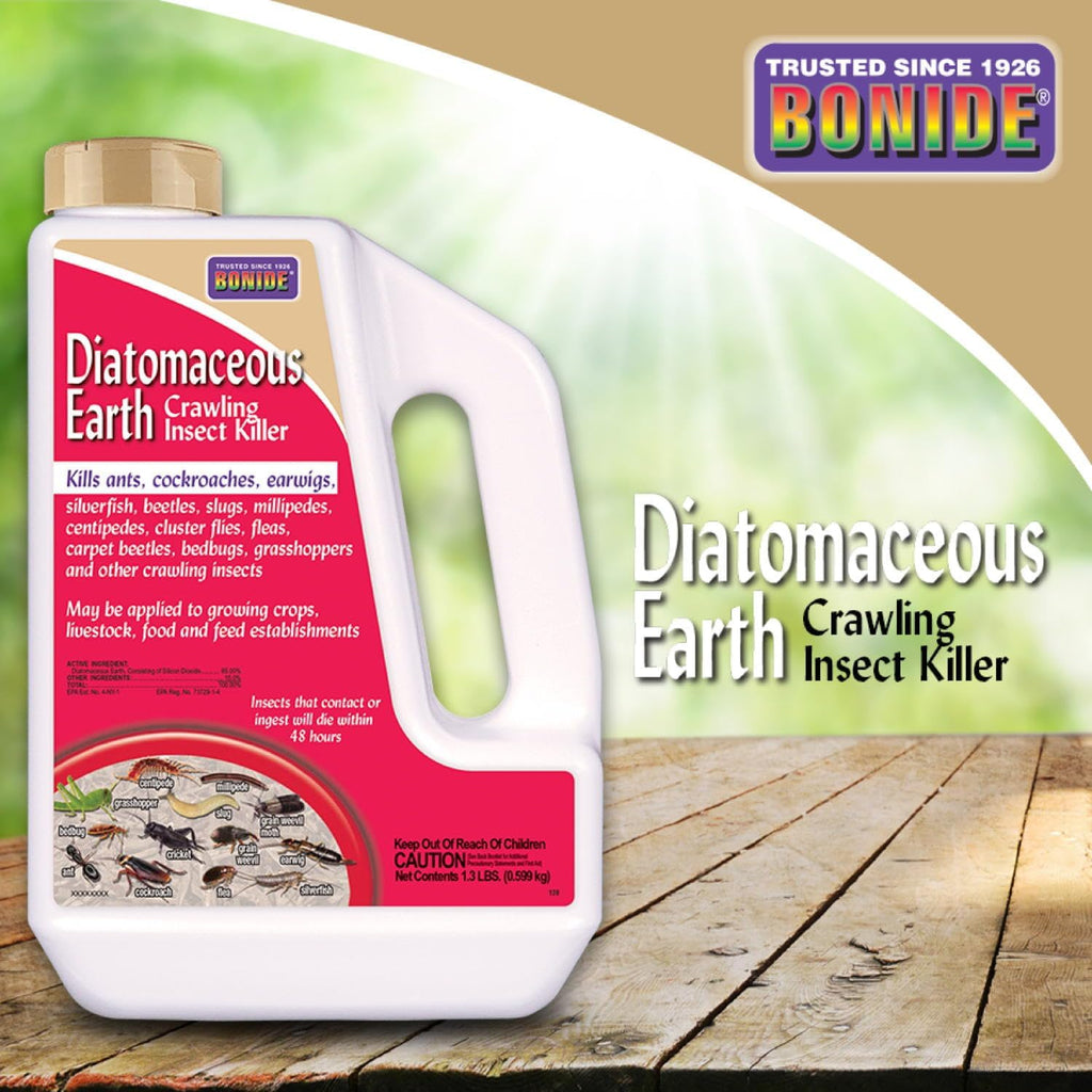 Bonide Diatomaceous Earth Crawling Insect Killer, 1.3 lbs K4315