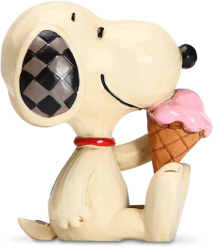 Snoopy with Ice Cream Miniature Figurine by Enesco Jim Shore X43620