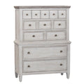 Heartland White 5 Drawer Chest