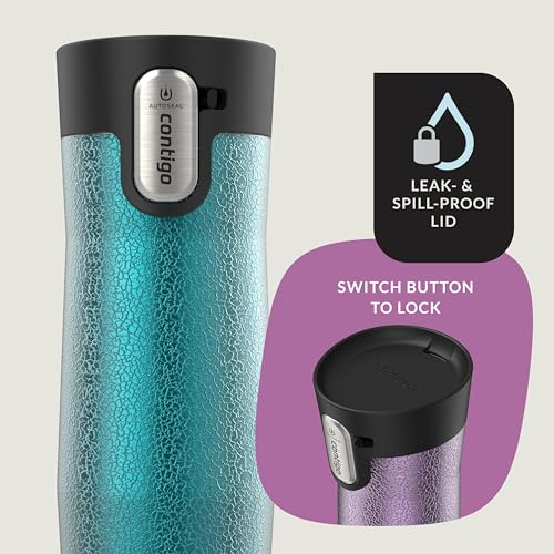 Contigo AUTOSEAL West Loop Vacuum-Insulated Stainless Steel Travel Mug 20 oz U753927