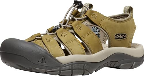 KEEN Men's Newport Closed Toe Leather Water Sandals A16985