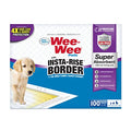 Four Paws Wee-Wee Super Absorbent Pee Pads for Dogs with Insta-Rise Border, Leak-Proof Floor Protection Dog & Puppy Quilted Potty Training Pads, Unscented, 22" x 23" (50 Count)