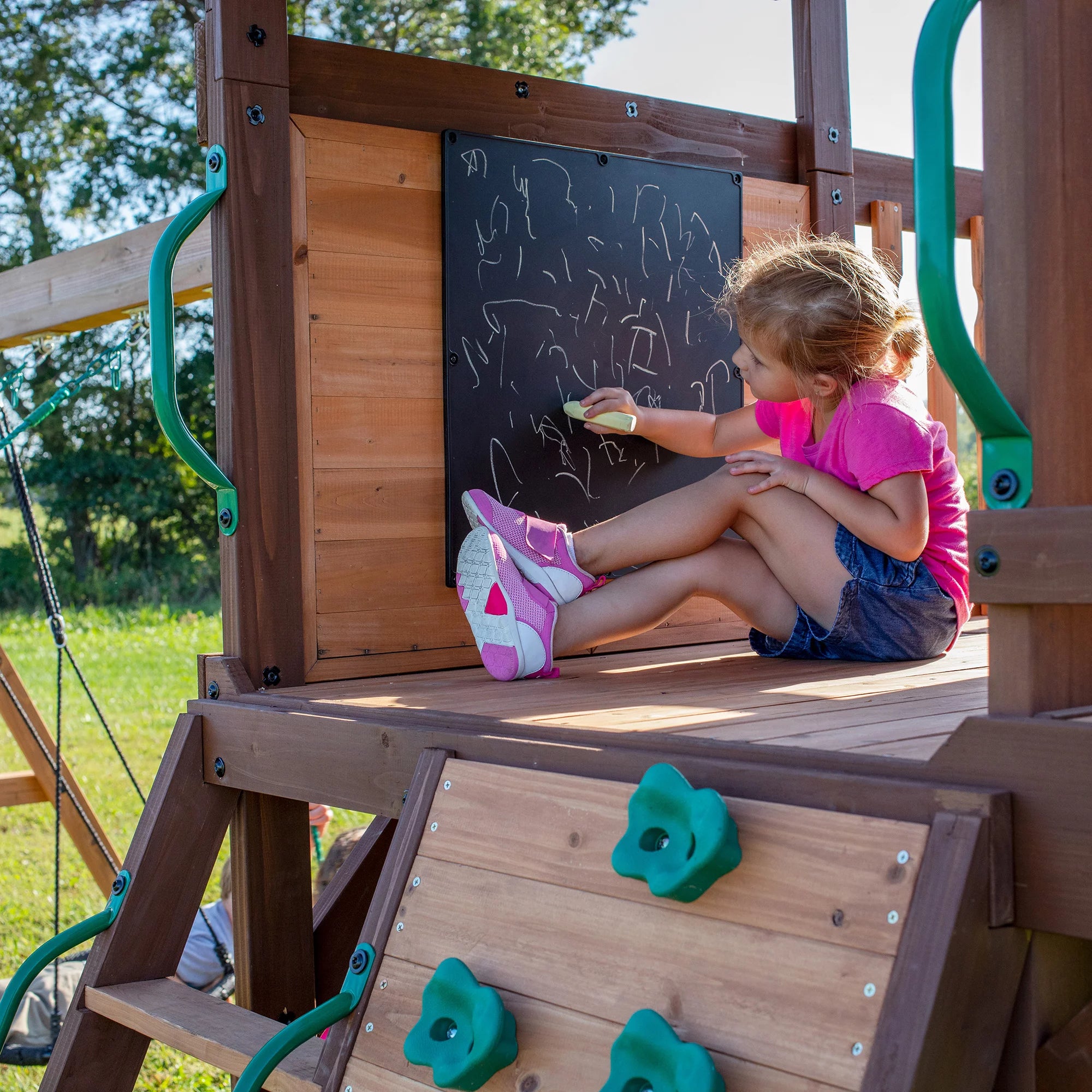Backyard Discovery Cedar Cove Swing Set T431
