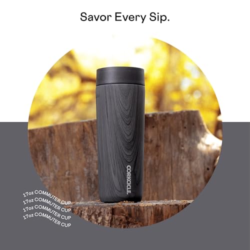Corkcicle Commuter Cup Travel Mug Insulated Coffee Mug with Lid 17 oz Dragonfly J36810
