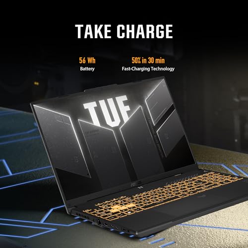 ASUS TUF Gaming F16 (2024) Gaming Laptop, 16” FHD+ 144Hz, RTX 4050, 8GB DDR5, 512GB SSD, Windows 11 B464