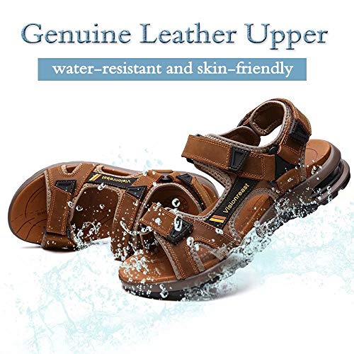 visionreast Mens Athletic Sandals Non-slip Outdoor Hiking P706