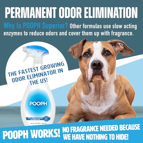 Pooph Pet Odor Eliminator 32oz Spray for Dogs and Cats B2717