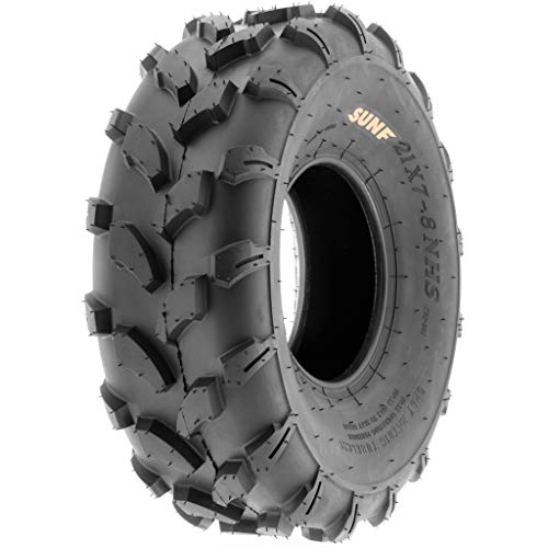 SunF A003 Off-Road Tire 19x7-8 6PR Directional Tread (Pair of 2) E7037