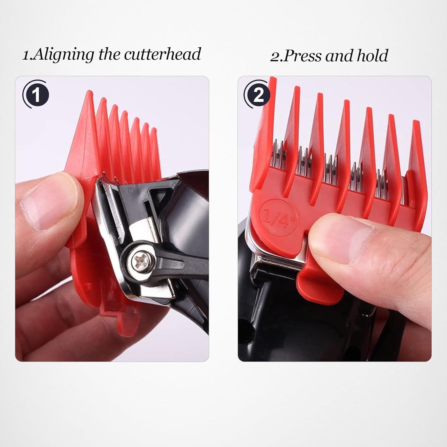 Hair Clipper Guards for Wahl Clippers 1/8" to 1" T4789