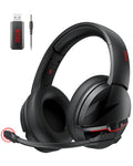 acer Wireless Gaming Headset for PS5, PC, Switch, Bluetooth 5.3, Noise Canceling Mic, Black X39806