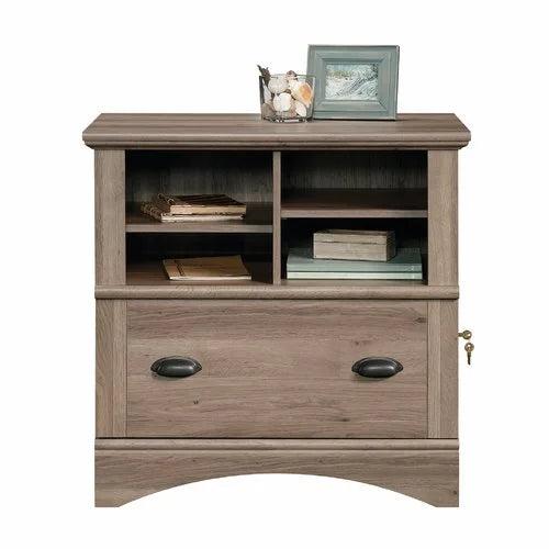 Sauder Harbor View Lateral File, Salt Oak Finish P344003