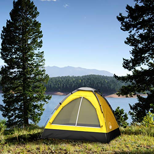 2-Person Dome Tent with Rain Fly and Carrying Bag D783158