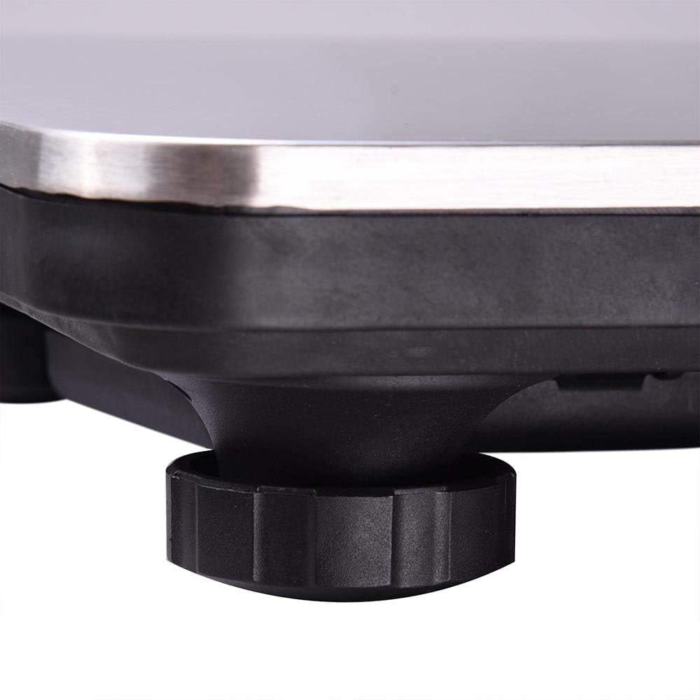 660lbs Postal Scale LCD Digital Floor Platform Scale for Shipping P7498