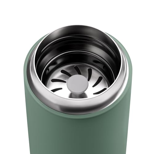 Fellow Carter Move Travel Mug 16 oz, Vacuum-Insulated Stainless Steel, Matte Black D615