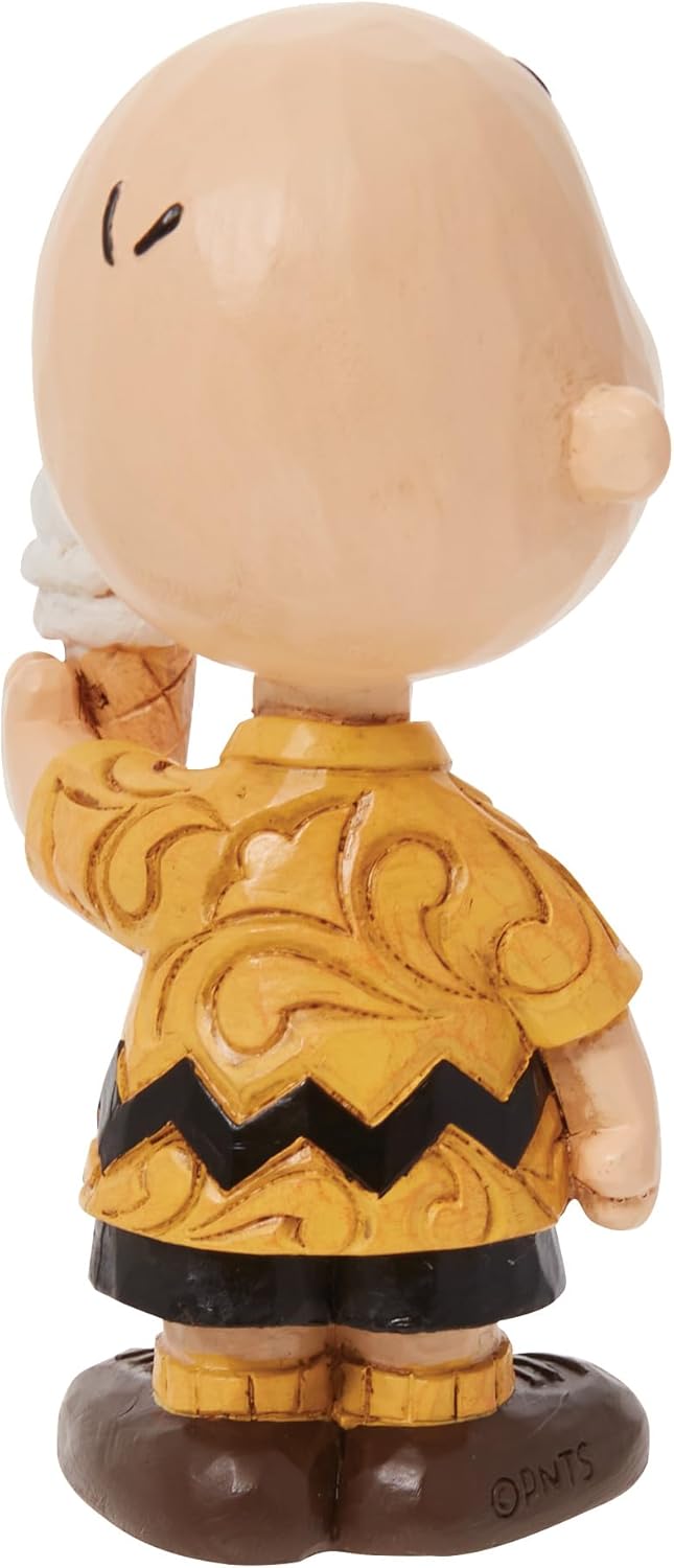 Jim Shore Peanuts Charlie Brown Ice Cream Figurine 3 Inch P2878