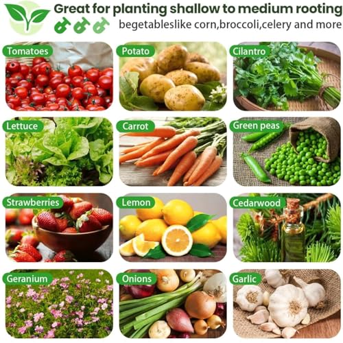 2 Pack 6x3FT Tall Galvanized Raised Garden Bed for Vegetables, Steel, Above Ground X698474