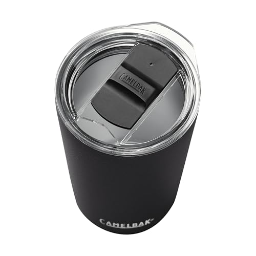 CamelBak Horizon 16oz Insulated Stainless Steel Tumbler with Tri-Mode Lid, Black S962379