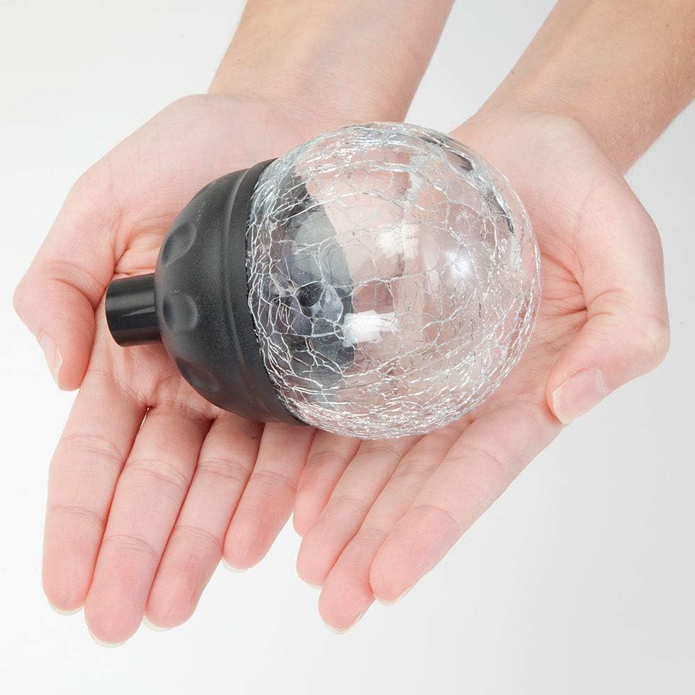 Bits and Pieces Replacement Solar Glass Ball for Multi-Color Tulip Wind Spinner F6987