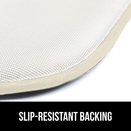 GORILLA GRIP Slip Resistant Chair Cushions, Memory Foam, Set of 2, Beige W525