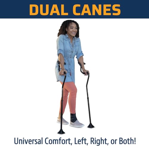 StrongArm Comfort Cane Self Standing Lightweight Adjustable Walking Cane X826