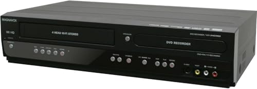 Magnavox VHS to DVD Recorder VCR Combo with Remote, HDMI (Renewed) Y777309