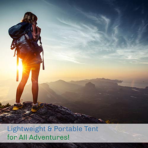 2-Person Dome Tent with Rain Fly and Carrying Bag D783158