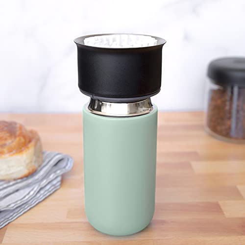 Fellow Carter Move Travel Mug 12 oz - Vacuum-Insulated Stainless Steel with Ceramic Interior R11722