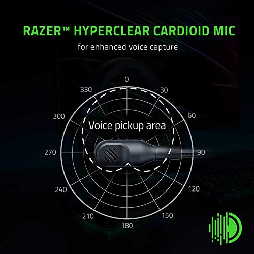 Razer BlackShark V2 X Gaming Headset 7.1 Surround Sound for PC, PS4, PS5, Switch F1650